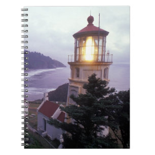 Cuaderno Un día brumoso en la costa de Oregón en Heceta