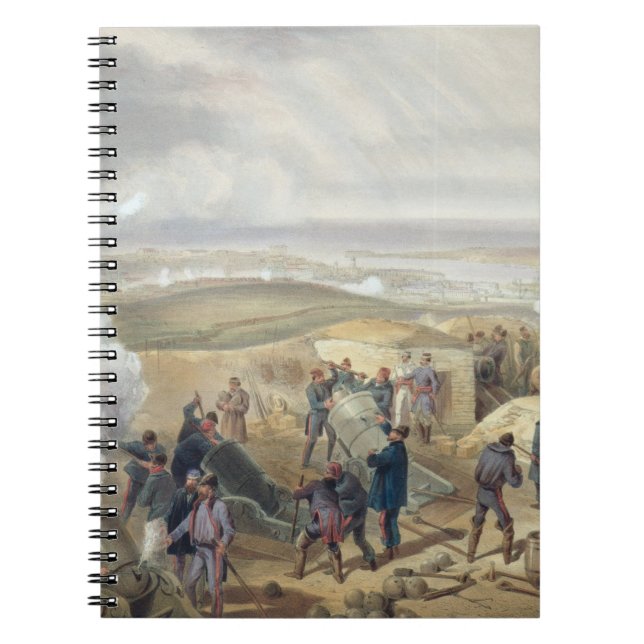 Cuaderno Un día caliente en las baterías, placa 'de Seat o (Frente)