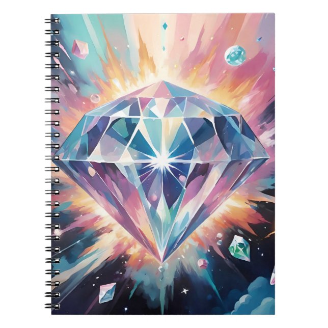 Cuaderno Un diamante espacial (Frente)