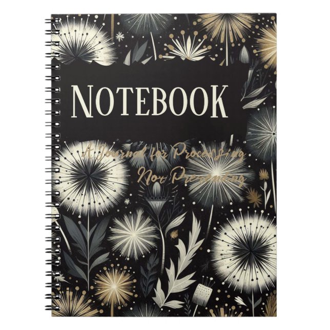 Cuaderno Un diario para procesar, no presumir (Frente)