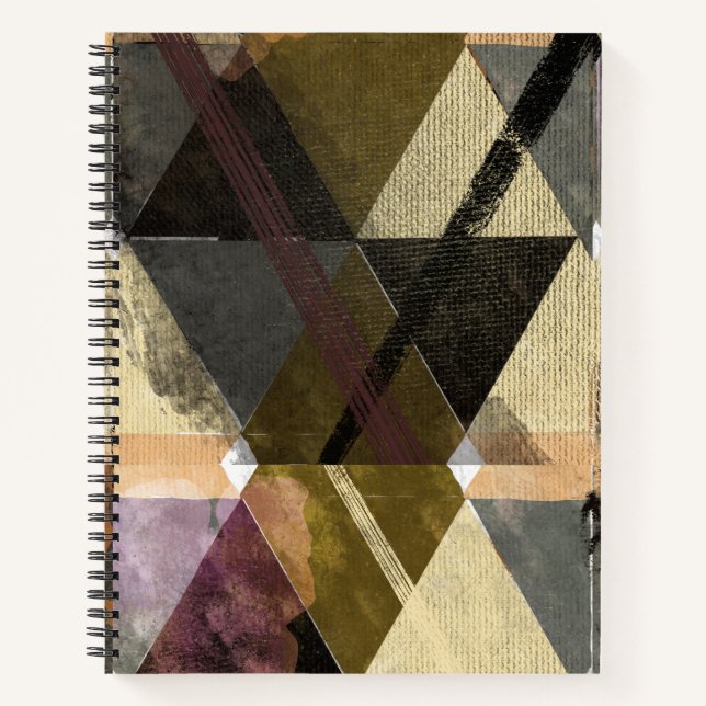 Cuaderno Un diseño abstracto moderno (Anverso)