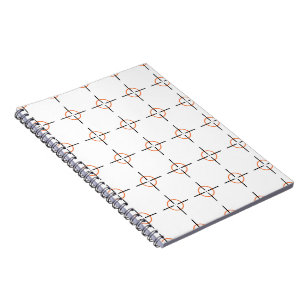 Cuaderno Un diseño circular con un punto focal