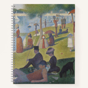 Cuaderno Un domingo en La Grande Jatte, Georges Seurat 1884