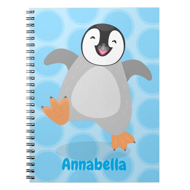 Cuaderno Un emperador alegre, un personalizado de polluelos (Frente)