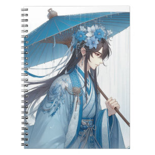 Cuaderno Un encantador señor chino (estilo manga oriental)