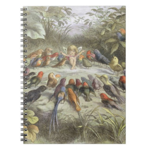 Cuaderno Un ensayo en tierra de hadas, ilustracion de 'In F