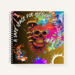 Cuaderno Un espacio seguro para explosiones mentales.