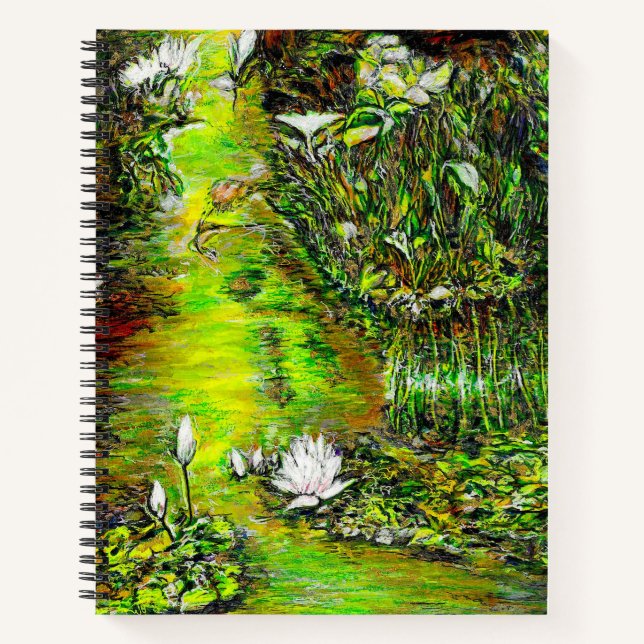 Cuaderno Un estanque con pensamientos impuros (Anverso)