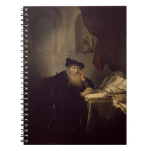 Cuaderno Un filósofo, 1635 (aceite en el panel)