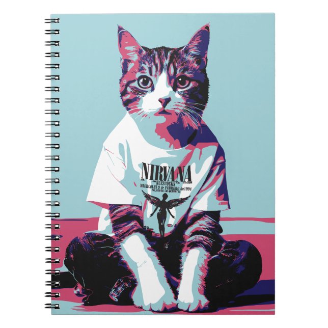 Cuaderno Un gato chillin' (Frente)