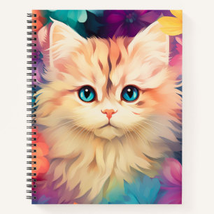 Cuaderno Un gato colorido