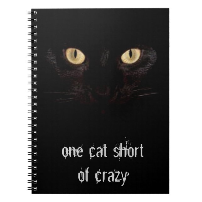 Cuaderno un gato corto (Frente)