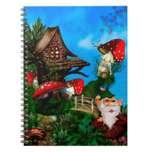 Cuaderno Un gnomo para mi arte de fantasía