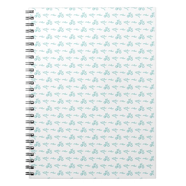 Cuaderno Un gran regalo de Triatlón para tu amigo o familia (Frente)