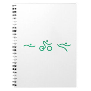 Cuaderno Un gran regalo de Triatlón para tu amigo o familia