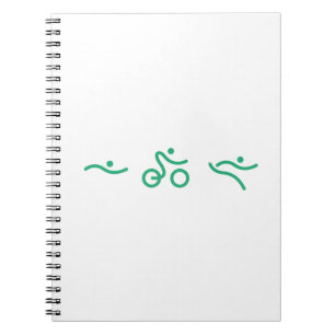 Cuaderno Un gran regalo de Triatlón para tu amigo o familia