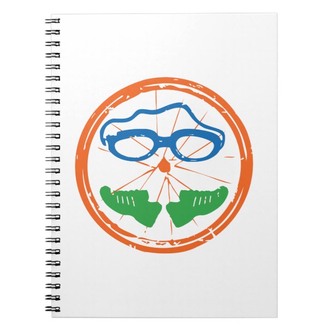 Cuaderno Un gran regalo del Triathlon para su amigo o (Frente)