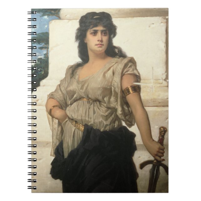 Cuaderno Un guerrero justo (aceite en lona) (Frente)