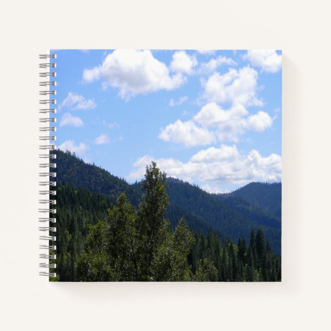 Cuaderno Un hermoso día en las montañas...... (Anverso)