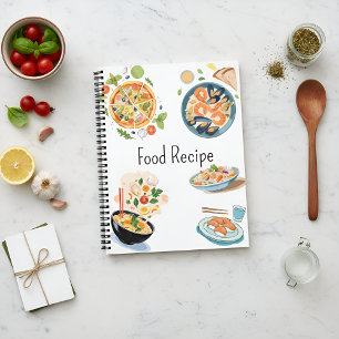 Cuaderno Un hermoso espacio para tus recetas familiares fav