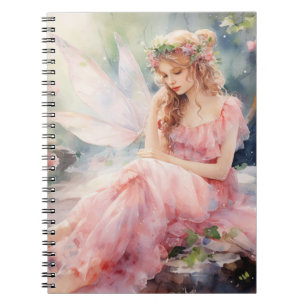 Cuaderno Un hermoso hada de primavera