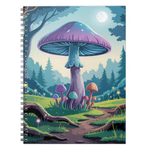 Cuaderno Un hongo púrpura