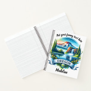 Cuaderno Un impresionante ilustracion de la belleza natural