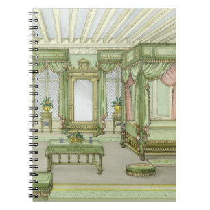 Cuaderno Un interior del dormitorio en el estilo de Enrique
