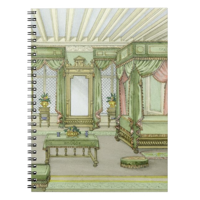 Cuaderno Un interior del dormitorio en el estilo de Enrique (Frente)