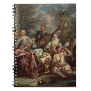 Cuaderno Un interludio musical en un patio (pares con