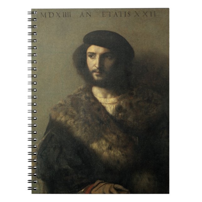 Cuaderno Un inválido, c.1514 (aceite en lona) (Frente)