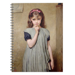 Cuaderno Un joven Chica en el aula, 1876 (aceite en lienzo)
