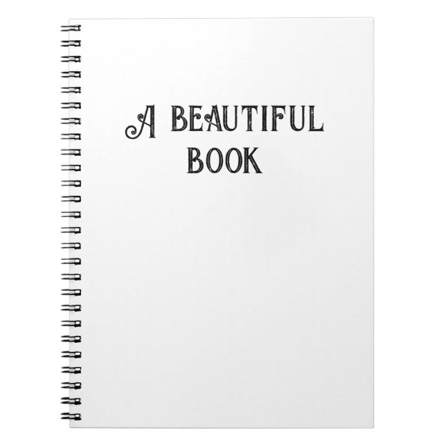 Cuaderno Un Libro Hermoso (Frente)