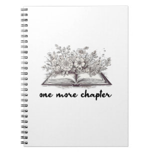 Cuaderno Un libro más con flores