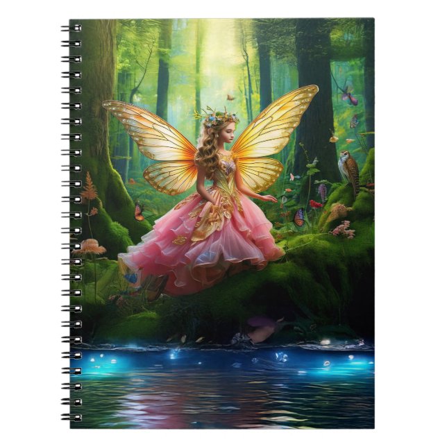 Cuaderno Un mágico bosque de hadas (Frente)