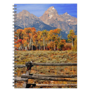 Cuaderno Un momento en Wyoming en otoño