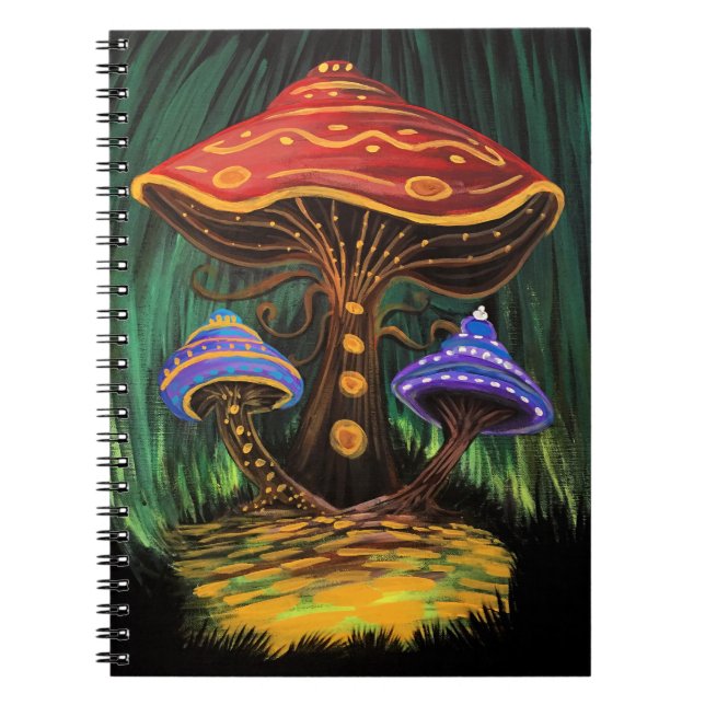 Cuaderno Un mundo de hongos (Frente)