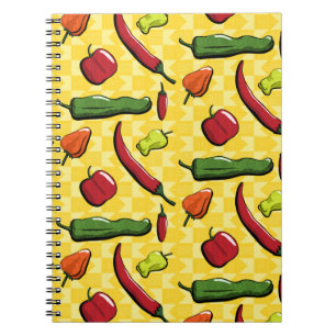 Cuaderno Un mundo de pimientos para portátiles
