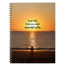 Cuaderno "Un mundo tan hermoso como este"