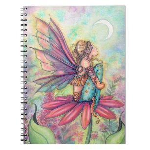 Cuaderno Un mundo vibrante: Fantasía, acuarela, arte