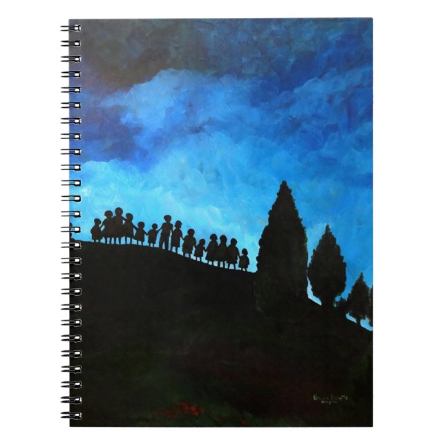 Cuaderno Un nuevo amanecer que sube 2008 (Frente)