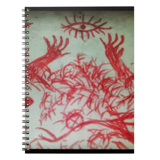 Cuaderno un ojo en el que crees (Frente)