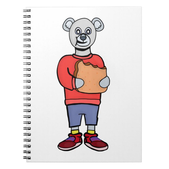 Cuaderno Un pan lindo de oso (Frente)