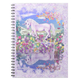 Cuaderno Un paraíso violeta y nieve