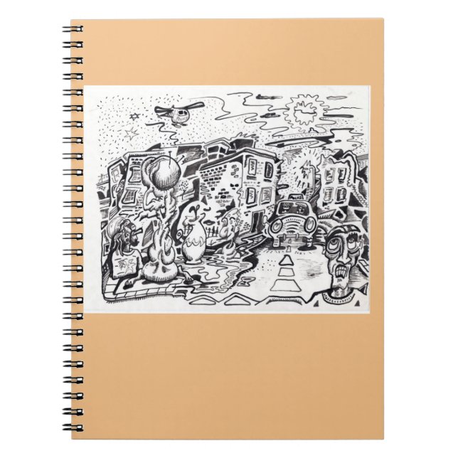 Cuaderno Un paseo nocturno a casa (Frente)