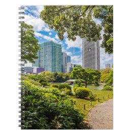 Cuaderno Un paseo por los jardines de Hama Rikyu, Tokio