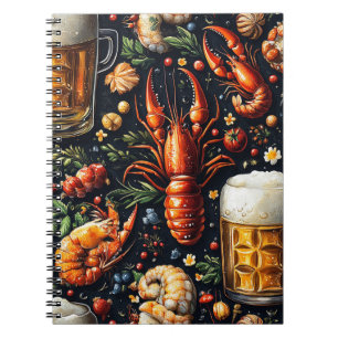 Cuaderno Un patrón para los amantes de la cerveza y el mari