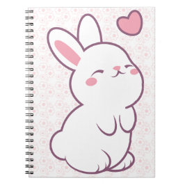 Cuaderno Un pequeño conejo hecho de sentimientos