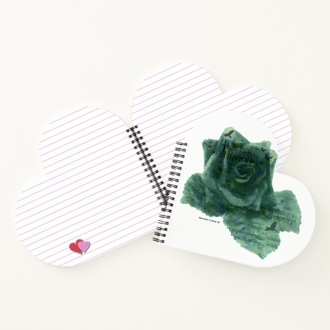 Cuaderno Un Pequeño Pájaro Me Dijo Rosa (Interior)