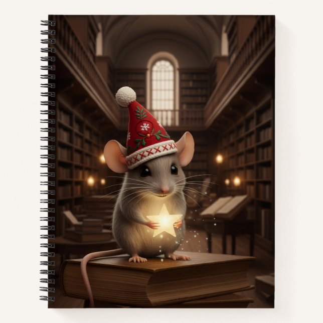 Cuaderno Un pequeño portátil para Navidades milagros (Anverso)